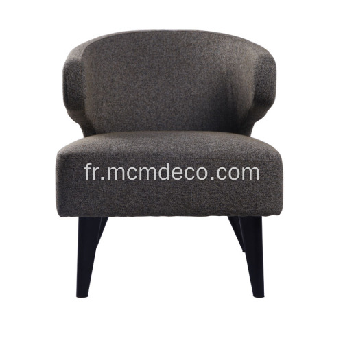 Fauteuil contemporain contemporain en tissu